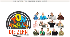 Desktop Screenshot of diezehn.de